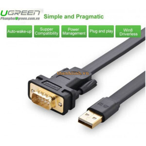 Cáp USB to COM Ugreen CR107 20221 3m