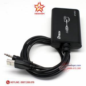 Cáp usb to HDMI to Audio Converter Dtech DT-6512