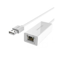 Cáp USB to Lan 2.0 cho Macbook, pc, laptop hỗ trợ Ethernet 10/100 Mbps chính hãng Ugreen 20253