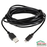 Cáp USB to MicroUSB dài 3.5m 2A dùng cho GPS, điện thoại, camera hành trình
