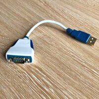 Cáp USB to RS232 Com Port Original FTDI Equipment US232R-10-BULK Converter USB-A DB9 MALE