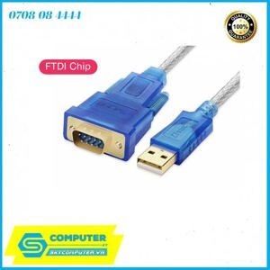 Cáp USB to RS232 FTDI chip dài 1.2M Dtech DT-5011