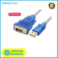 Cáp USB to RS232 FTDI chip dài 1.2M Dtech DT-5011 Win XP 7 10 11