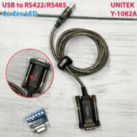 Cáp USB to RS422 RS485 Unitek Y-1082A chip FT232 có đèn LED