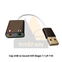 Cáp USB to Sound Hifi Magic 7.1 JP-110