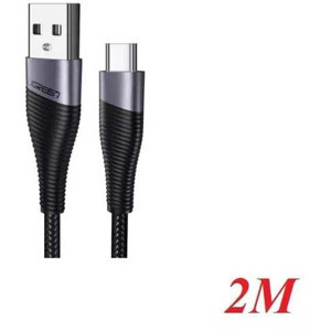 Cáp USB to USB-C Data Cable 3A Alunimum Alloy Dài 2m UGREEN 60206