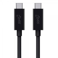 Cáp USB Type C 3.1, 1 mét, tốc độ 10Gbps, 100W/5A, 4K, màu đen Belkin