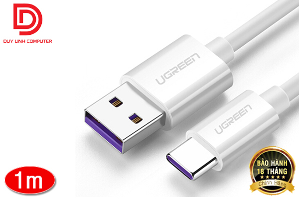 Cáp USB Type C 5A Super Charger Dài 1M Ugreen 40888