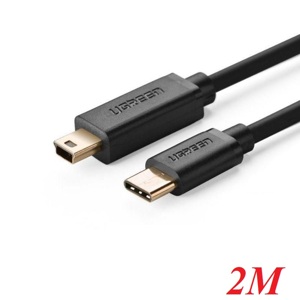 Cáp USB Type C sang mini USB 2.0 Ugreen 30187 2m