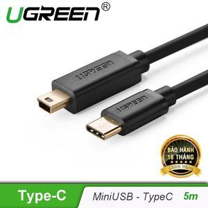 Cáp USB Type C sang mini USB 2.0 Ugreen 30188 3m