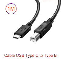 Cáp USB Type-C sang Type-B 1M kết nối Laptop, Macbook với Máy in
