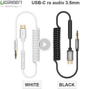 Cáp USB type-C to Audio 3.5mm có Microphone Ugreen 30634