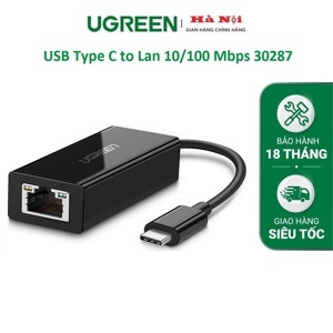 Cáp USB Type C to Lan Ugreen 30287
