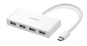 Cáp USB Type C to USB 3.0 chia 4 cổng Ugreen 40379
