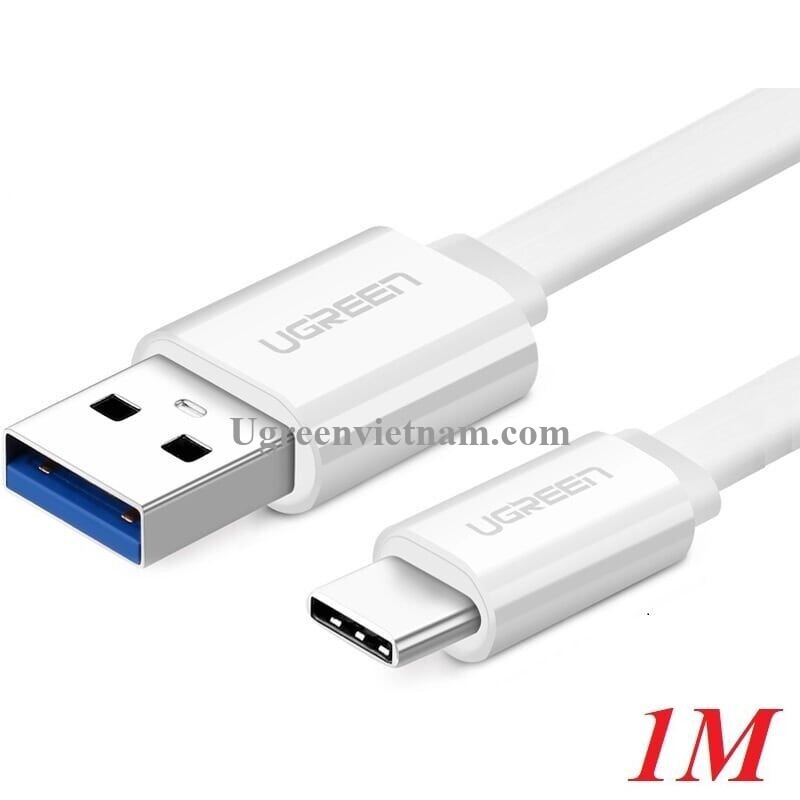 Cáp USB type C to USB 3.0 dẹt Ugreen 10692 1m