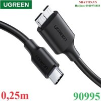 Cáp USB Type-C to USB Micro B dài 0,25M tốc độ 5Bbps Ugreen 90995 cao cấp