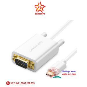 Cáp USB Type-C to VGA Ugreen 30842 - 1,5m