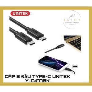 Cáp USB Type C Unitek Y-C477BK