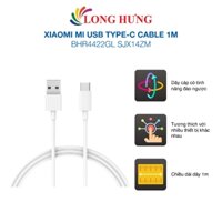 Cáp USB Type-C Xiaomi Mi USB Type-C Cable 1m BHR4422GL SJX14ZM - Hàng chính hãng