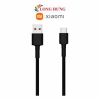 Cáp USB Type-C Xiaomi Mi Type-C Braided Cable 1m SJV4109GLSJV4110GL SJX10ZM - Hàng chính hãng - Đen