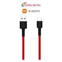 Cáp USB Type-C Xiaomi Mi Type-C Braided Cable 1m SJV4109GLSJV4110GL SJX10ZM - Hàng chính hãng - Đỏ