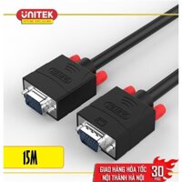 Cáp VGA 2 đầu đực 15m Unitek Y-C507A - Dây VGA 15m Unitek C507A