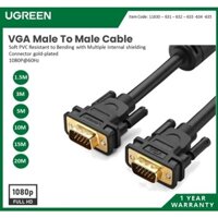 Cáp VGA 3+6C dài 1,5M 1m, 3m 5m cho Màn Hình, Máy Chiếu Chính Hãng Ugreen Cao Cấp