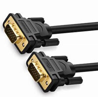 Cáp VGA 3+6C dài 1M cho Màn Hình, Máy Chiếu Chính Hãng Ugreen 11673 Cao Cấp