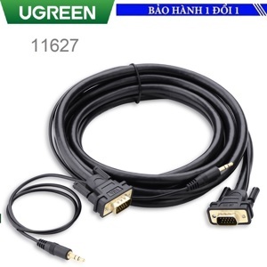Cáp vga + audio 3 m chính hãng Ugreen 11627