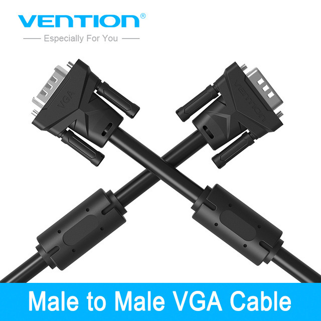 Cáp VGA tròn Vention VAG-B04-B150 1.5m