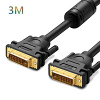 Cáp Video DVI-D 24+1 Dual Link 3m Ugreen 11607 – 2K Full HD