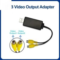 Cáp Video Usb RCA AV OUT cho máy nghe nhạc đa phương tiện Đài phát thanh ô tô