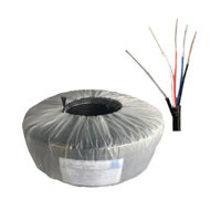 Cáp viễn thông 4 Sợi mềm có dây cường lực 500m