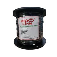 Cáp viễn thông AiPoo Link UTP CAT3 2 lõi chống nhiễu (2x1x0.5mm) 100% đồng 500m