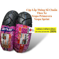 Cặp Vỏ ( Lốp) thông số chuẩn theo xe Vespa Primavera(2016-nay), Vespa Sprint ( 2016-nay)