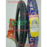 CẶP VỎ RUỘT KENDA  250 ,275 VỎ KÈM RUỘT GẮN VỪA CÁC DÒNG XE.