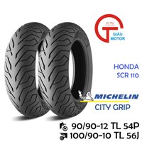 CẶP VỎ XE HONDA LEAD - SCR HÃNG MICHELIN SIZE 90/90-12 VÀ 100/90-10 GAI CITY GRIP