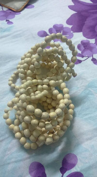 Cặp Vòng tay dâu tằm xỏ cước thun co giãn