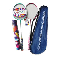 Cặp Vợt Cầu Lông DECOO CR003 Tặng Túi Đựng