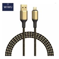 Cáp WiWu Golden Data Cable GD-102 Cáp Tương Thích Rộng Rãi Với Các Thiết Bị Có Giao Diện Micro - Hàng Chính Hãng