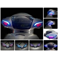 Cặp xinhan trước Wave A, S100 , S110 , Alpha Full Led Demi gắn như ZIN dễ dàng lắp đặt