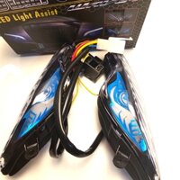 Cặp xinhan trước Wave A, S100 , S110 , Alpha Full Led Demi gắn như ZIN dễ dàng lắp đặt , đã làm sẵn dây jack cắm là xài