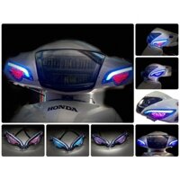 Cặp xinhan trước Wave A, S100 , S110 , Alpha Full Led Demi gắn như ZIN dễ dàng lắp đặt , đã làm sẵn dây jack cắm là xài