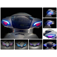 Cặp xinhan trước Wave A, S100 , S110 , Alpha Full Led Demi gắn như ZIN dễ dàng lắp đặt, tặng kèm công tắc Hazzard