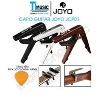 Capo guitar Joyo JCP01 kèm móng gảy dùng cho đàn ukulele và đàn guitar acoustic, electric - Màu bạc