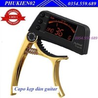 Capo kẹp đàn guitar kết hợp chỉnh dây - Capo guitar