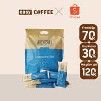 Cappuccino dừa Archcafe - Hộp 50 gói x 20g - Easy Coffee