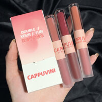 Cappuvini Vui Nhộn Hai Đầu Môi Glaze Gương Nước Bóng Môi Matte Học Sinh Son Môi Cao Cấp Làm Đẹp Trong Nước 25.128