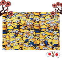 CAPTAIN STAG Minions 3D Leisure Mat - Multiple Sizes with Storage Bag and Stakes