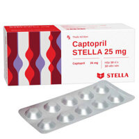 Captopril Stella 25mg, điều trị tăng huyết áp ở người cao tuổi